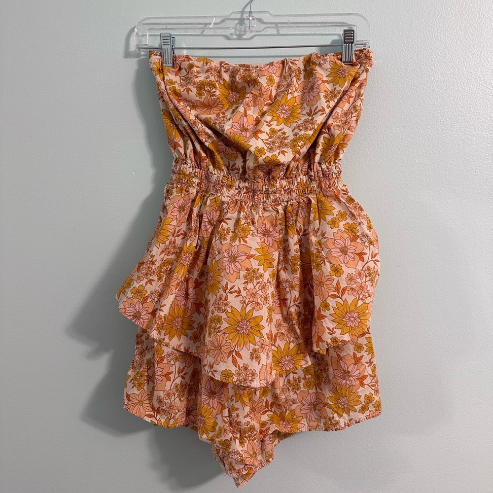 Floral Romper- American Eagle- Small